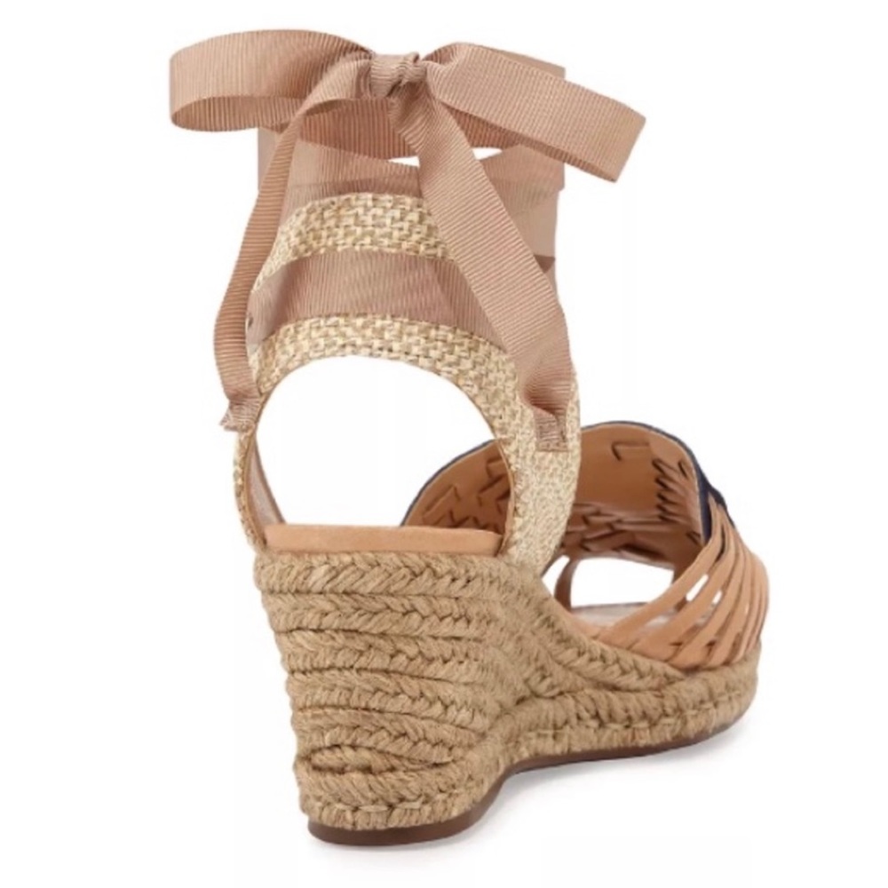 ⭐️HOST PICK⭐️SCHUTZ Isadora Ankle Wrap Espadrille Wedges - NEW - Size 8 - Picture 4 of 8